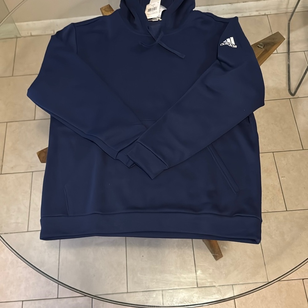 Adidas Navy Blue Hoodie